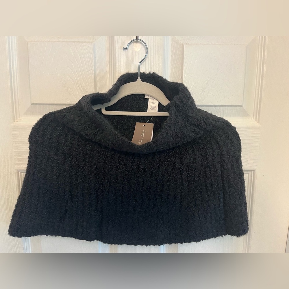 J Jill Made In Italy bouclé halsvärmare neck gaitor